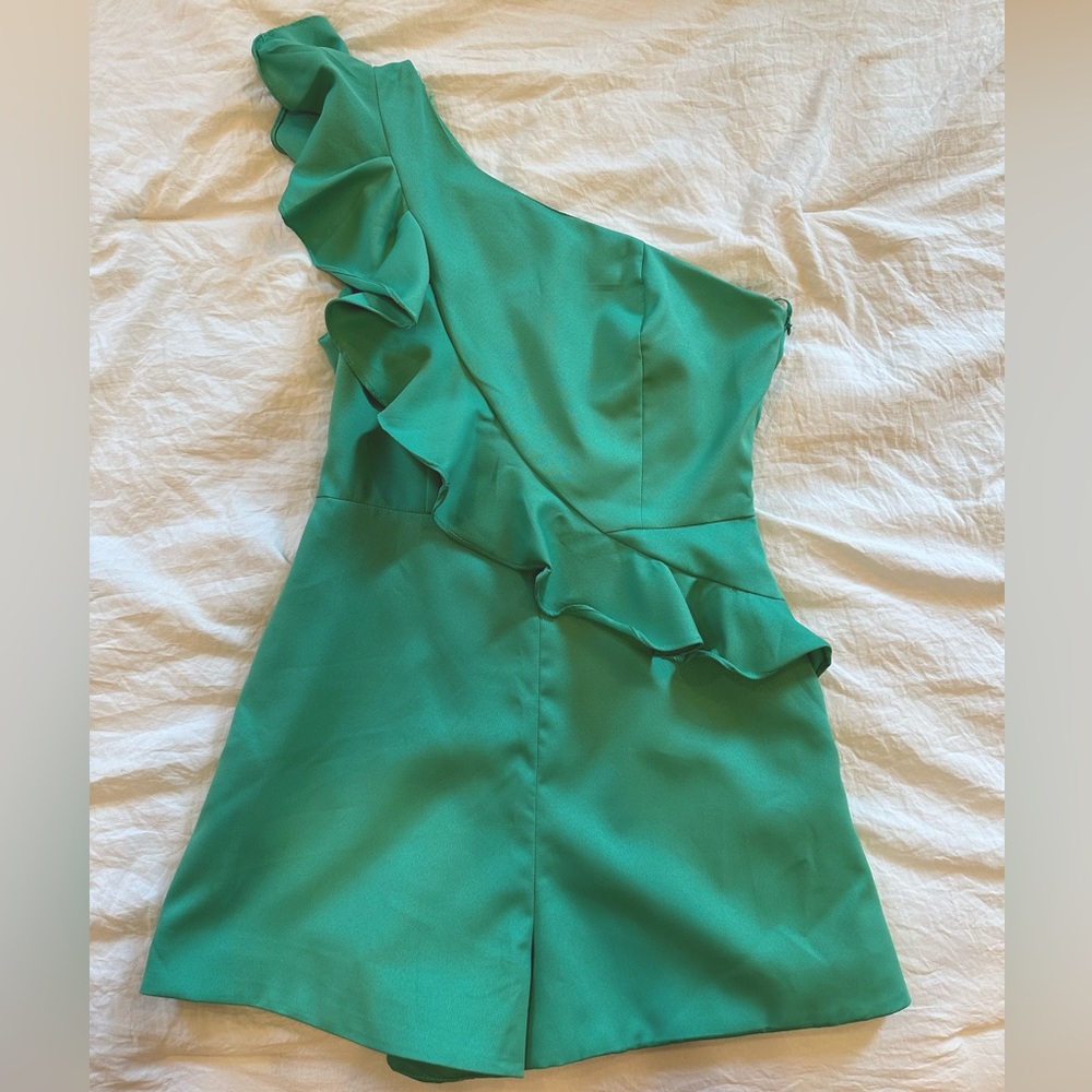 One Shoulder Romper